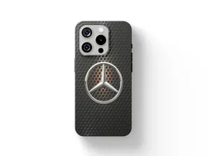 Mercedes Silicon Cover for Smartphone Design Minimal Style